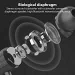 Wireless Headphone Fone Bluetooth 5.2 Neckband Earphones Silicone Hifi Stereo Sports Headset Halter Waterproof Magnetic Earbuds